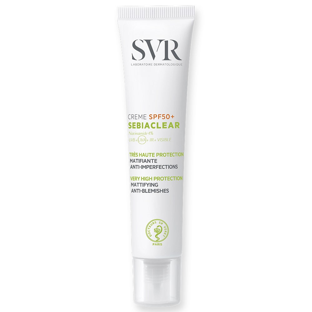 Svr Sebiaclear Crema Spf50 Alta Protezione Solare Opacizzante 40ml