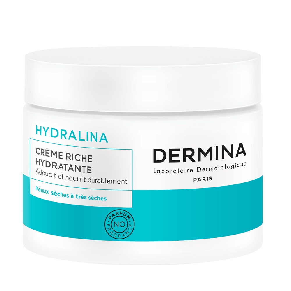 Dermina Hydralina Crema ricca di idratazione per pelli molto secche 50ml