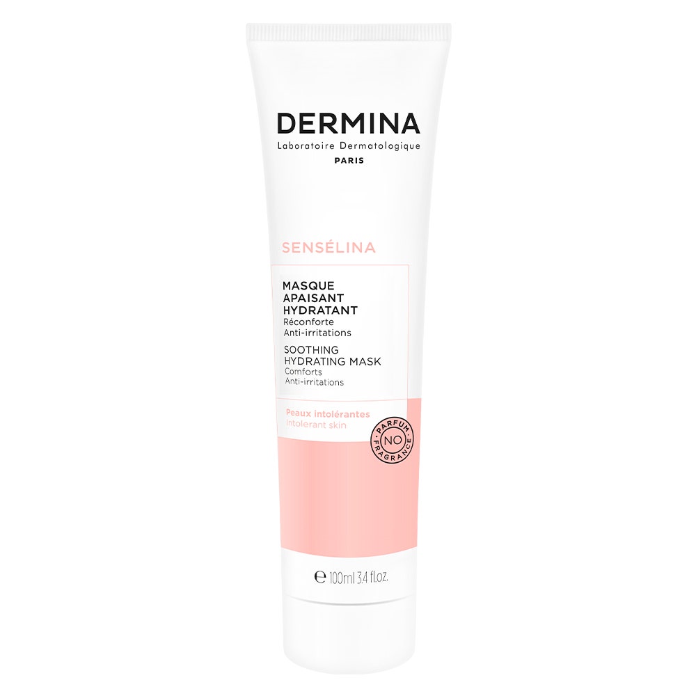 Dermina Senselina Maschera idratante lenitiva per pelli sensibili 100ml