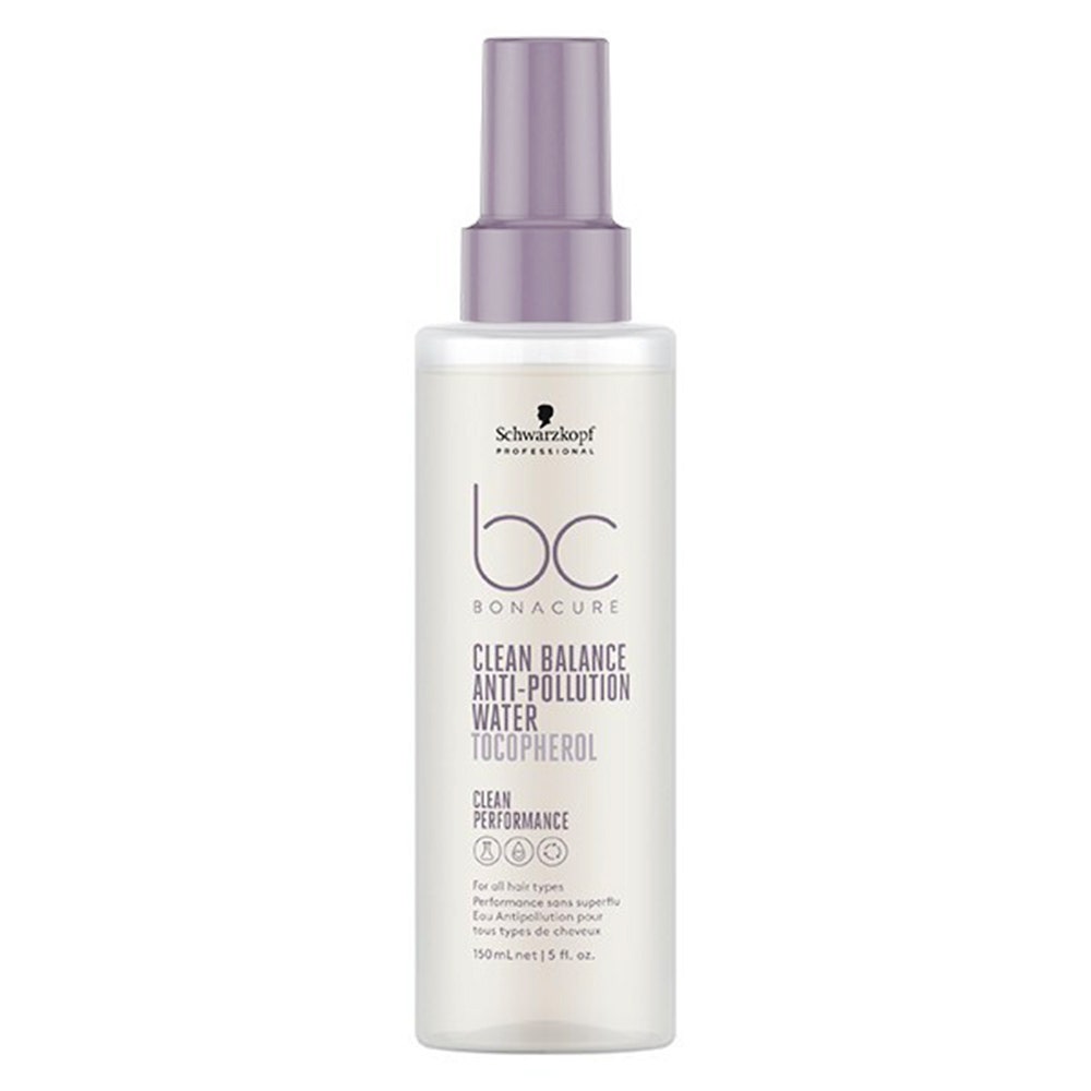 Schwarzkopf Professional Clean Balance Acqua anti-inquinamento BC Bonacure Tutti i tipi di Capelli 150 ml