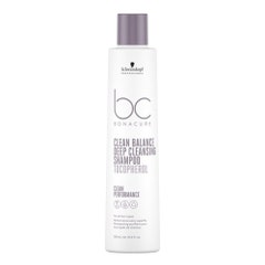 Schwarzkopf Professional Clean Balance Shampoo purificante Clean Balance BC Bonacure Tutti i tipi di Capelli 250 ml