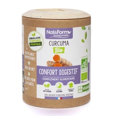 Nat&Form Curcuma biologica Comfort digestivo 200 Geluli vegetali