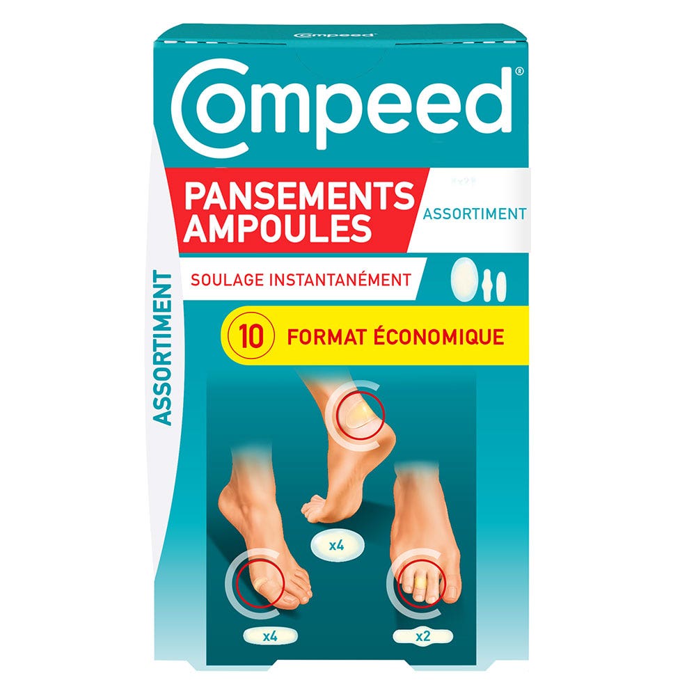 Compeed Set di medicazioni per vesciche x10