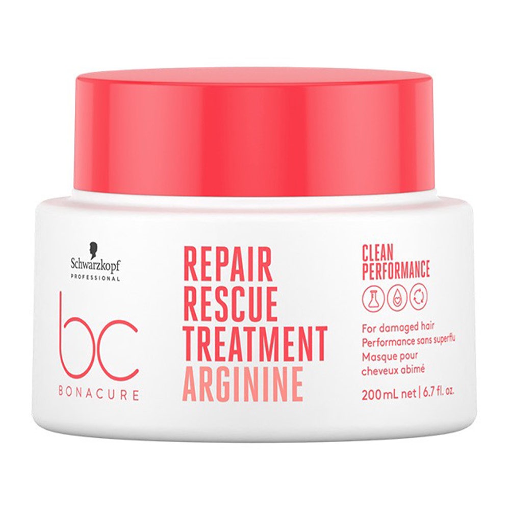Schwarzkopf Professional Peptide Repair Rescue Maschera BC Bonacure Per Capelli Sensibilizzati da Piccoli a Normali 200 ml