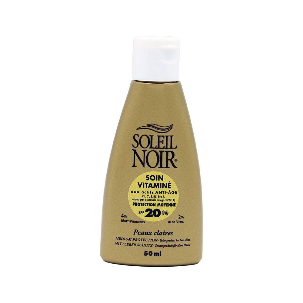 Soleil Noir N.16 Vitamine Care Spf20 protezione media 50ml