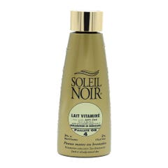 Soleil Noir N°36 Lait Vitamine Sublimateur De Bronzage spf4 Brillantini d'oro 150 ml