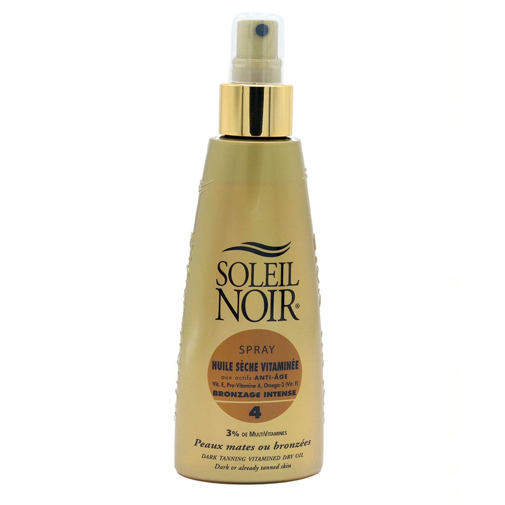 Soleil Noir N°13 Olio Secco Vitaminico Abbronzatura Intensa Spf4 150 ml