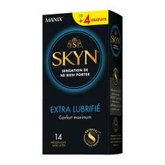 Manix Extra Lubrifié Preservativi di massimo comfort x14