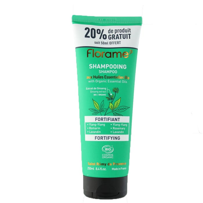 Shampoo fortificante biologico 200 ml Florame