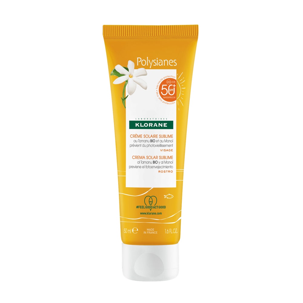 Klorane Polysianes Crema Solare Sublime Spf50+ Viso 50ml