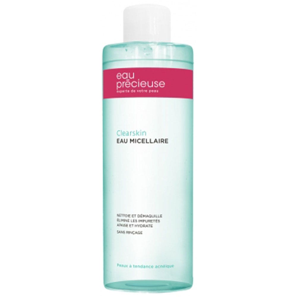 Eau Precieuse Clearskin Acqua micellare Struccante Pelle a tendenza acneica 400 ml