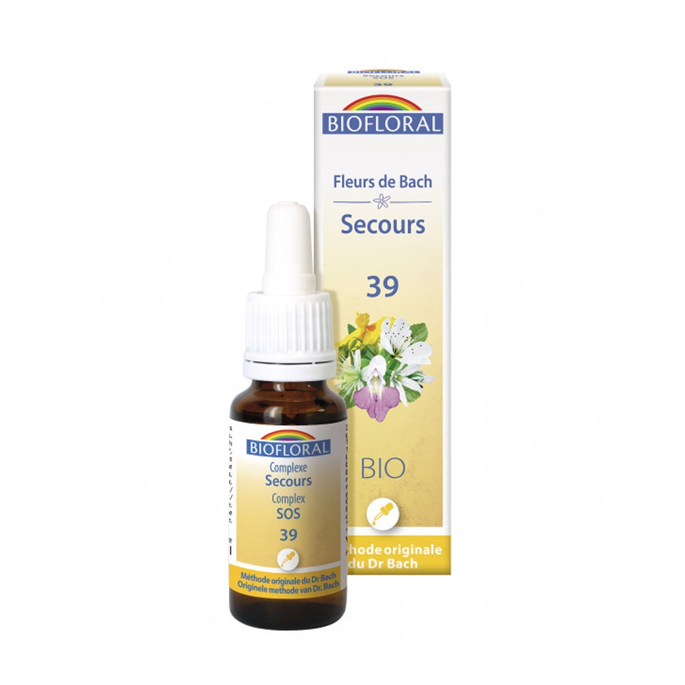 Biofloral N. 39 Rimedio ai fiori di Bach organico Demeter 25ml