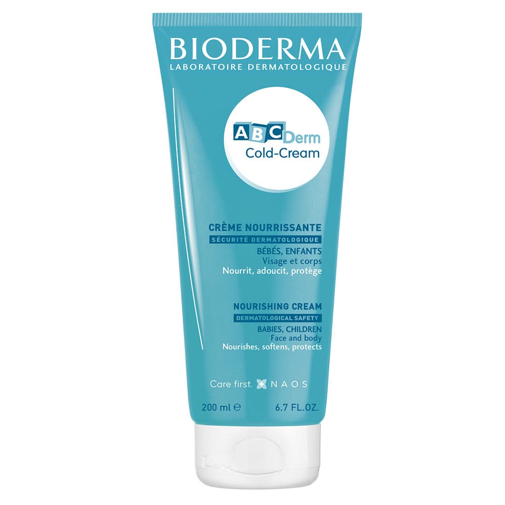 Bioderma Abcderm Cold Cream Crema viso e corpo per bambini 200ml