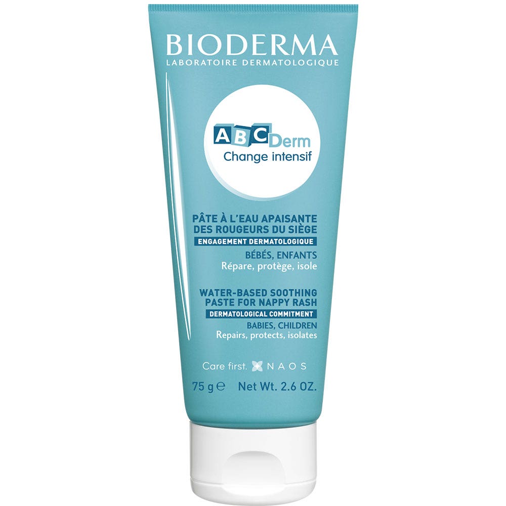 Bioderma Abcderm Crema per il cambio del bambino Pasta all'acqua 75g