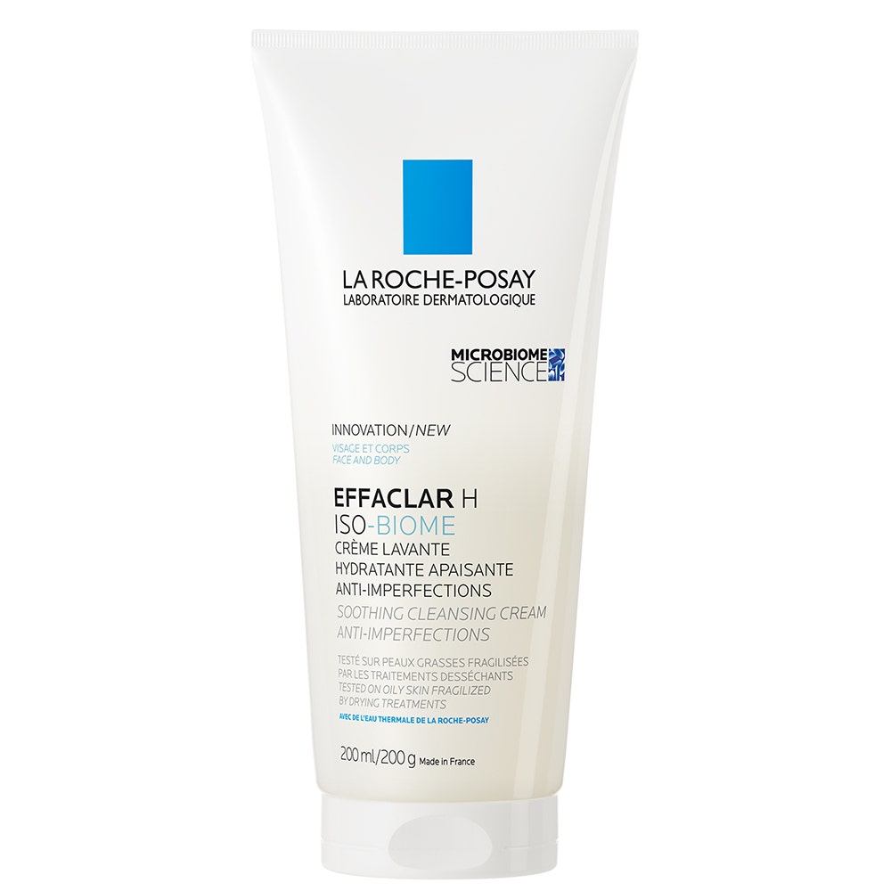 La Roche-Posay Iso-biome Gel detergente lenitivo anti-imperfezioni 200 ml