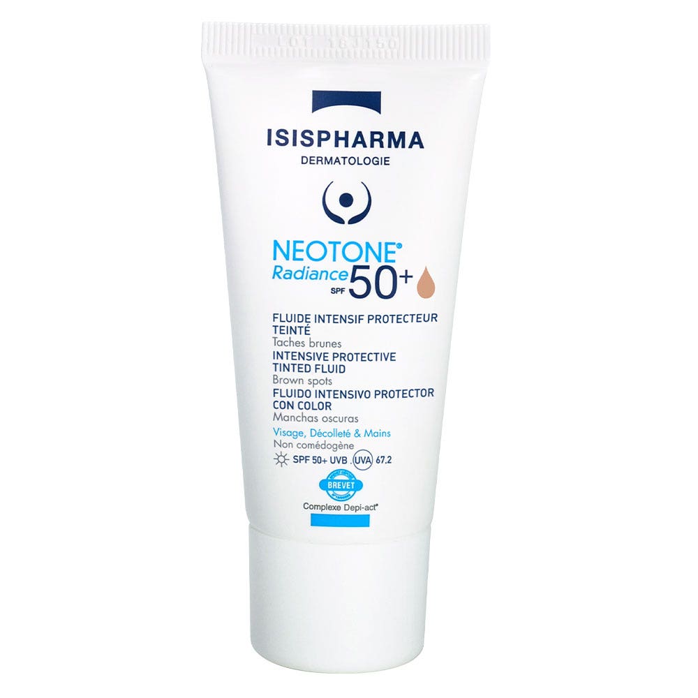 Isispharma Neotone Radiance SPF50+ Fluido protettivo colorato intensivo 30ml