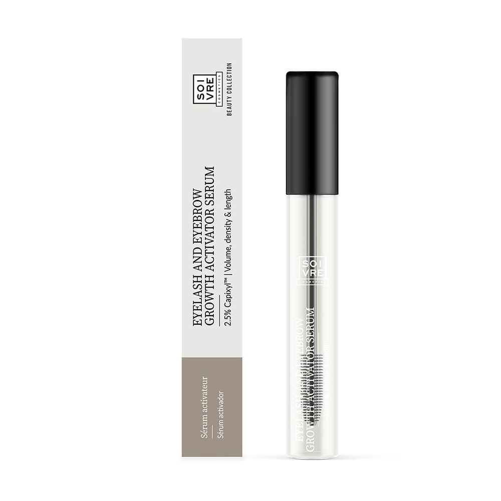 Soivre Cosmetics Siero attivatore della crescita ciglia e sopracciglia 4 ml