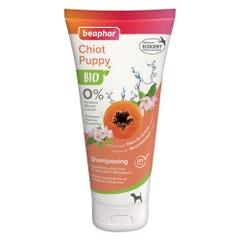 Beaphar Shampoo Cucciolo Gel Aloe Vera Fiori di Ciliegio Papaya bio 200 ml