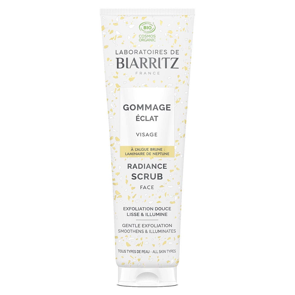 Laboratoires De Biarritz Detergenti Scrub biologico di luminosità Viso 75ml