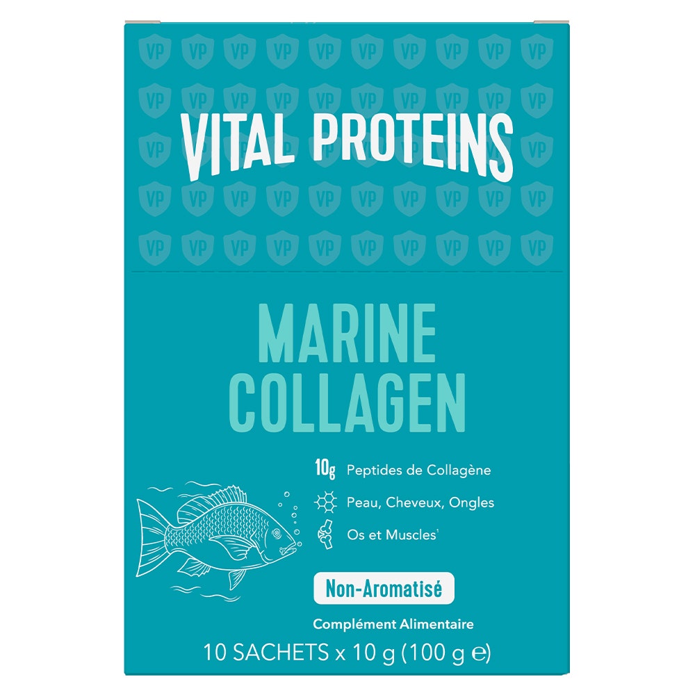Vital Proteins Collagene marino – pelle, capelli, unghie e ossa 10 stick da 10 g