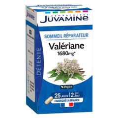 Juvamine Valeriana 1680 mg Riparatore del Sonno x50 Capsule