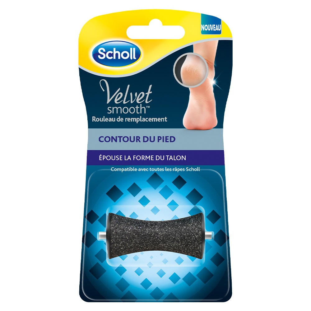 Scholl Velvet Smooth Rullo di ricambio per il contorno del piede x1