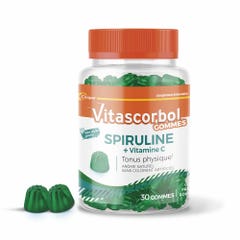 Vitascorbol Spirulina + Vitamine C x30 Gomma