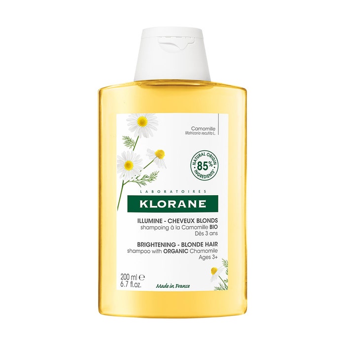 Shampoo 200 ml Camomille Capelli biondi Klorane