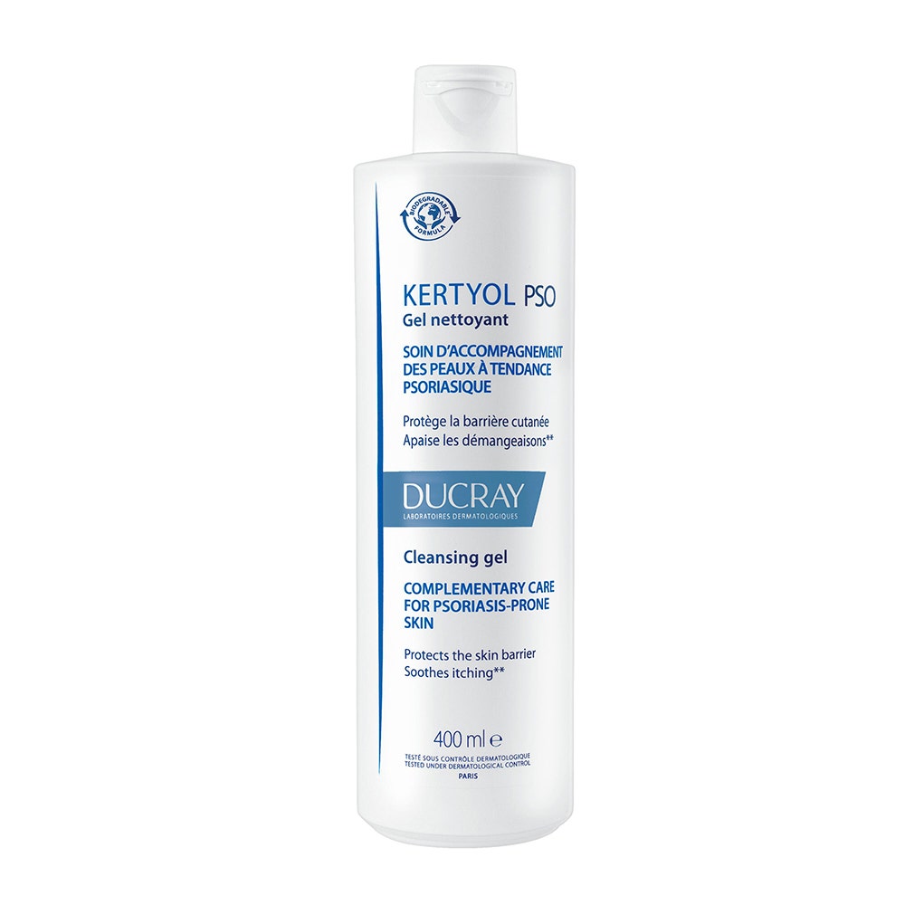 Ducray Kertyol P.S.O Gel detergente surgras Pelle a tendenza psoriasica 400ml