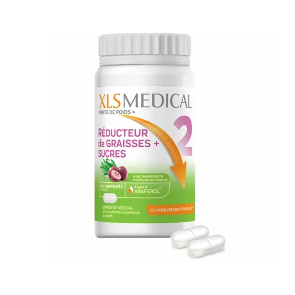 Xl-S Médical Riduttore di grassi e zuccheri 120 compresse