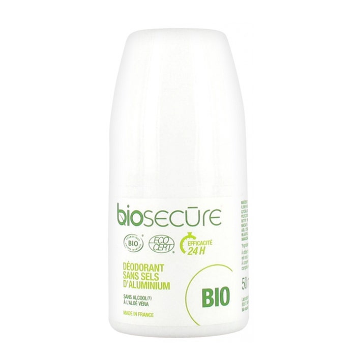 Bio Secure Pierre d'Alun Deodorante biologico all'aloe vera Profumo di pesca 50ml