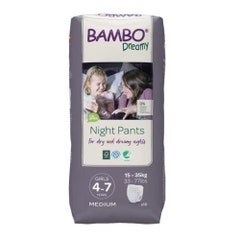 Bambo Nature Notte per bambine da 4 a 7 anni da 15 a 35 kg x10