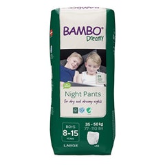 Bambo Nature Notte per ragazzi da 8 a 15 anni da 35 a 50 kg x10