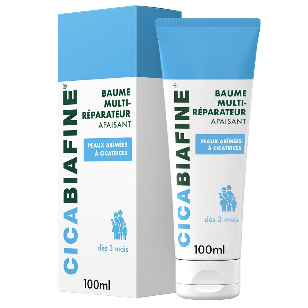 Cicabiafine Balsamo lenitivo multi-riparazione Pelle danneggiata con cicatrici 100ml