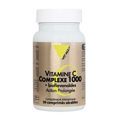 Vit'All+ Vitamine C 1000 + Bioflavonoidi 30 compresse rompibili