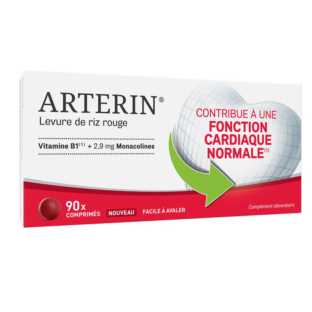 Omega Pharma Lievito di riso rosso Arterin 2,9 mg 90 compresse