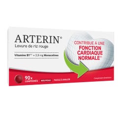 Omega Pharma Lievito di riso rosso Arterin 2,9 mg 90 compresse