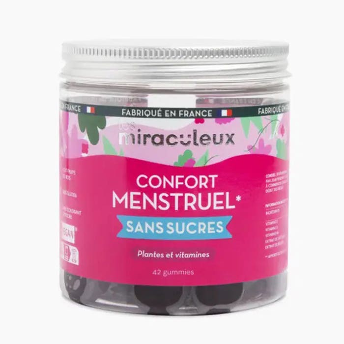 Comfort mestruale senza zucchero 42 Gomme Les Miraculeux