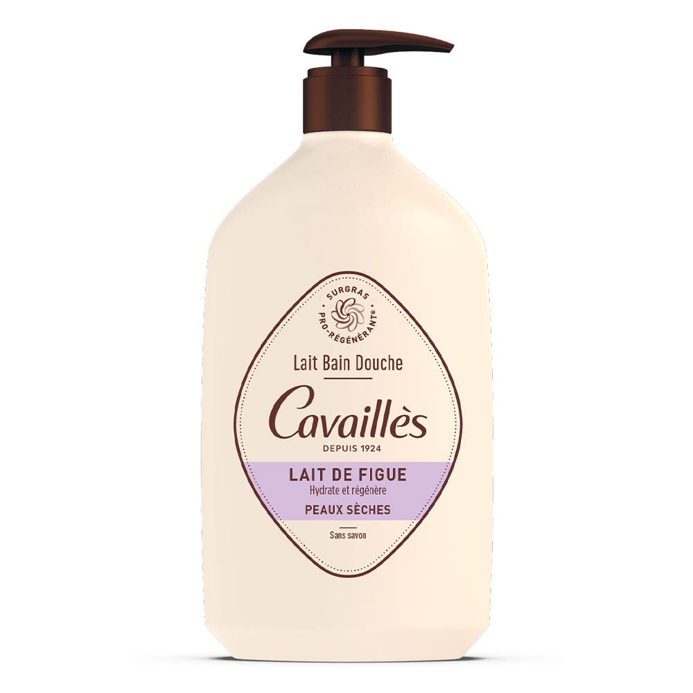 Cavaillès Latte bagno doccia al latte di fico pelle secca 1L