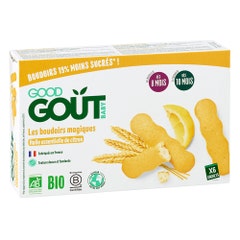 Good Gout Boudoir magico con olio essenziale di Limone Da 8 mesi 120 g (x6 bustine)