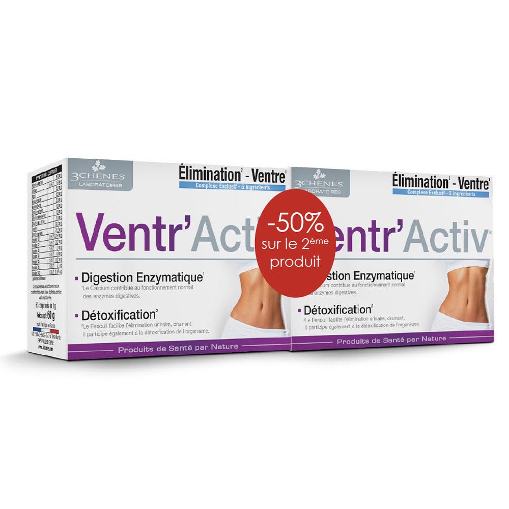 3 Chênes Ventr'activ 2x60 compresse