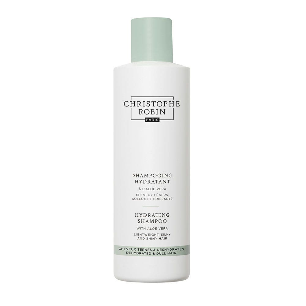 Christophe Robin Rituale Idratante Shampoo idratante con Aloe Vera Capelli leggeri, setosi e lucenti 250ml