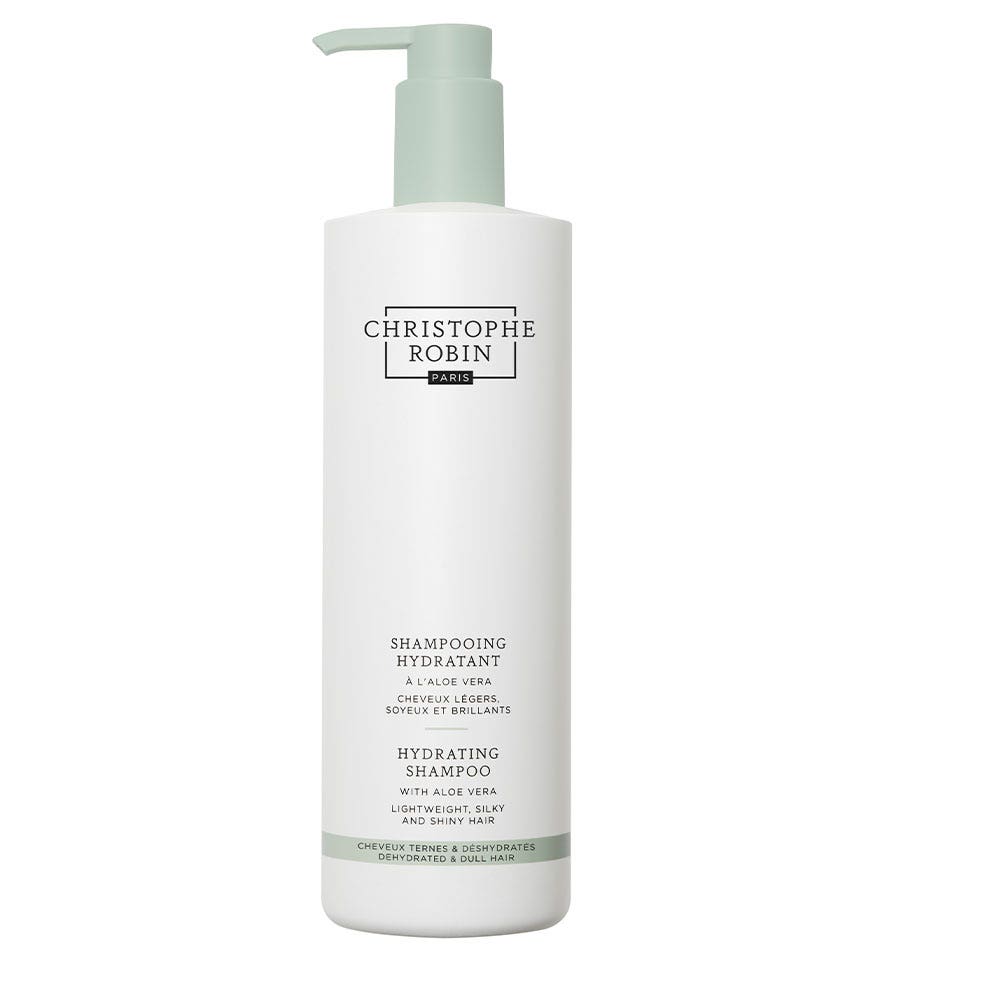 Christophe Robin Rituale Idratante Shampoo idratante con Aloe Vera Capelli leggeri, setosi e lucenti 500ml