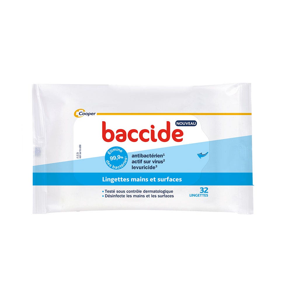 Baccide Salviette disinfettanti Mani e superfici x32
