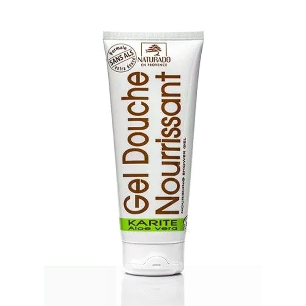 Naturado Gel doccia al burro di Karité biologico Pelle Sensibile 200 ml