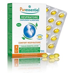 Puressentiel Respiratoire Capsule bronchiali Con oli essenziali biologici x30