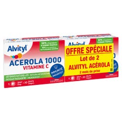 Alvityl Acerola 1000 Vitamine C 2x30 compresse