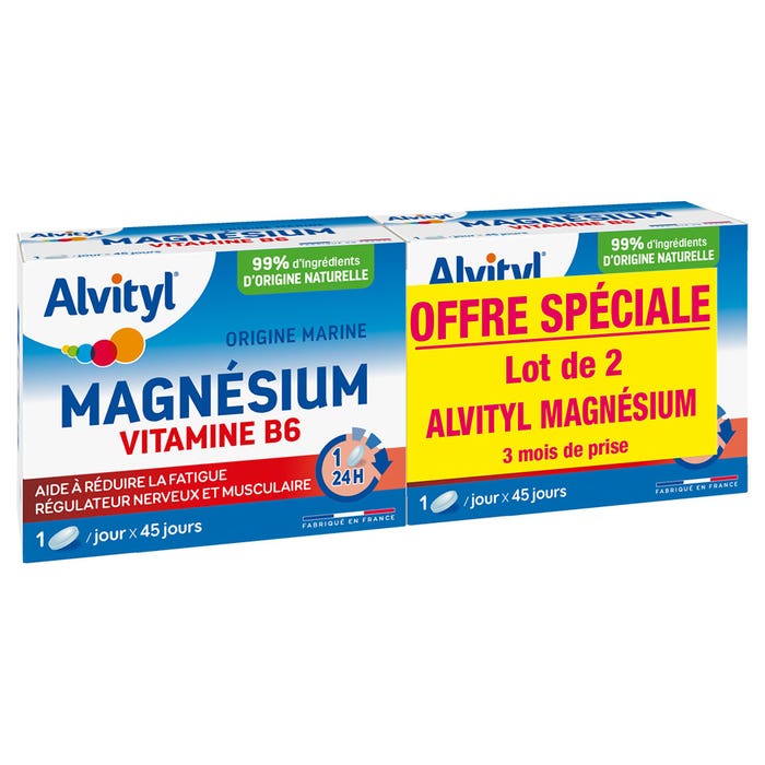 Alvityl Magnesio e Vitamina B6 x2