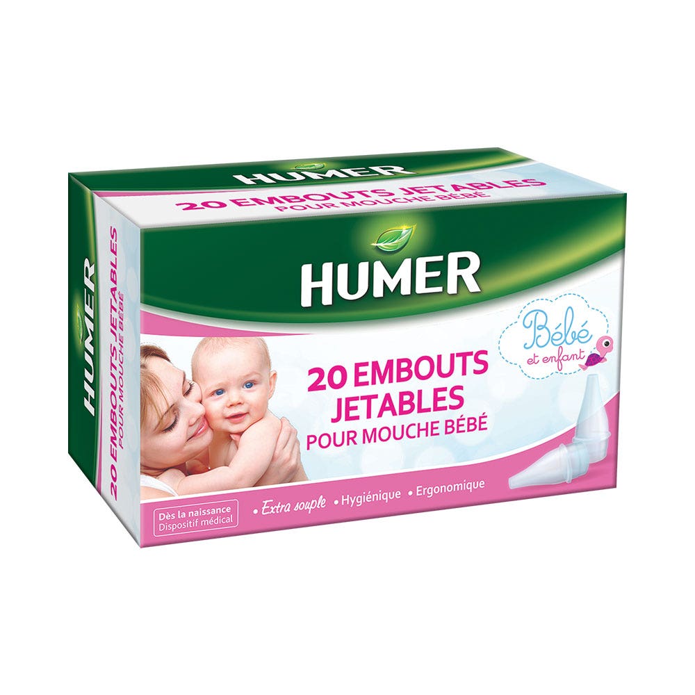 Humer Beccucci monouso per aspiratore nasale bebé x20