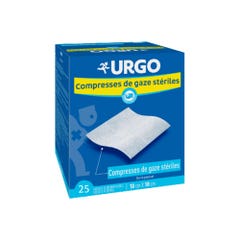 Urgo Compresse sterili 10cm x 10cm x25